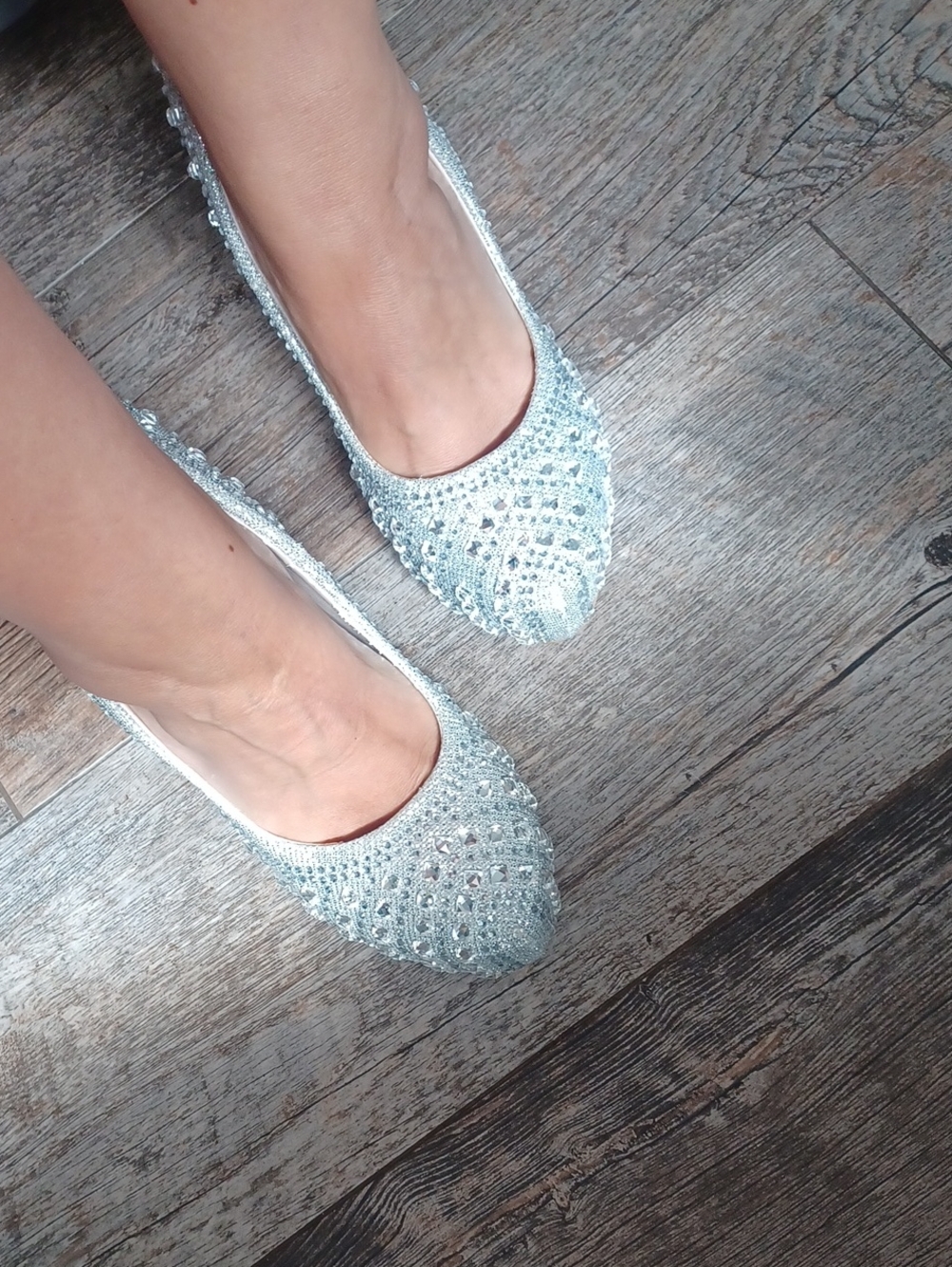 Bella Luna Sparkly Pumps